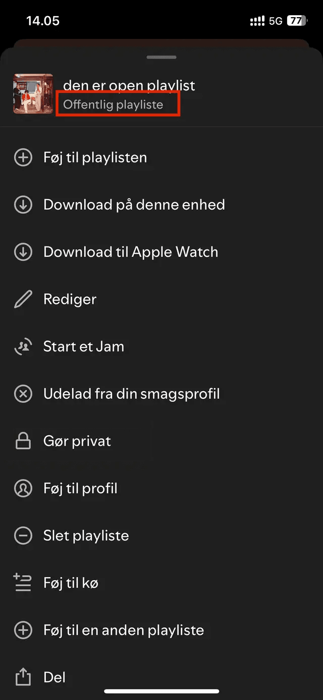 Spellistan är klar
