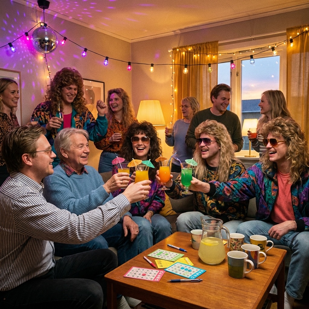 Teman för musikbingo — idéer gästerna kommer älska